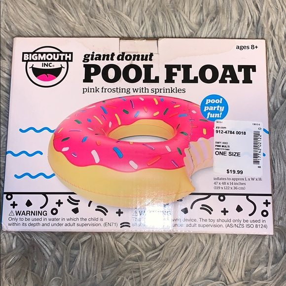 Other - Free w purchase if requested Donut pool float SOLD